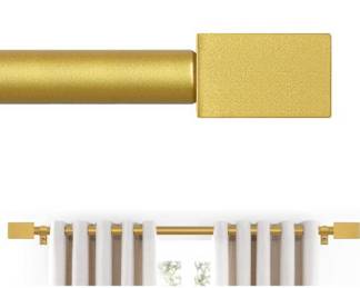 Gold Curtain Rods 48 To 84 Inches