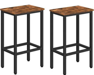 Bar Stools, Set Of 2 Bar Chairs
