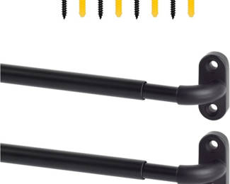 TYRON 2 Pack Screwed Sash Curtain Rod