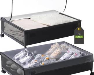 Under Bed Storage With Wheels And Lid