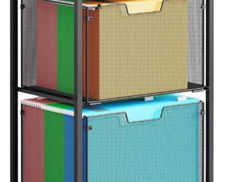 Letter/Legal Rolling File Cabinet Cart