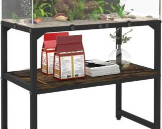 : Mondazie 20 Gallon High Rimless Fish Tank Stand