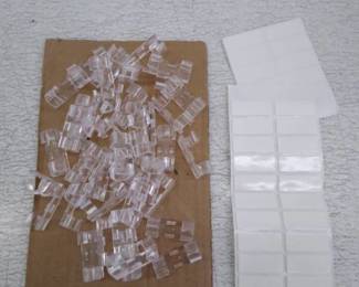 Adhesive Cord Holders And Decorative Rock