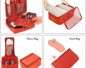 BAGAIL 8 Set Packing Cubes Luggage