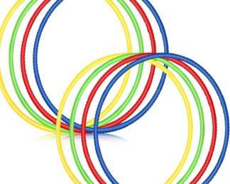 10 Piece Toy Hoop Connect For Kids