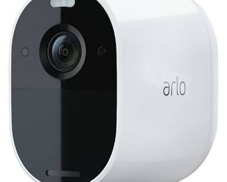 Arlo Essential Spotlight Camera, Indoor/Outdoor Wire-Free 1080p Security Camera, White, Retail: $361.87