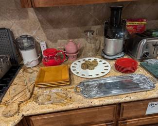 Kitchen, juicer, tea, chopper, tray