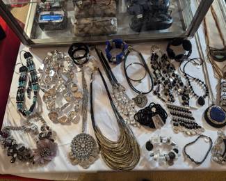 Necklaces, bracelets, jewelry