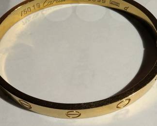 Cartier bracelet, this has not been authenticated