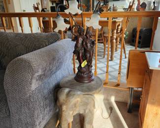 vintage lamp, purchased in Italy