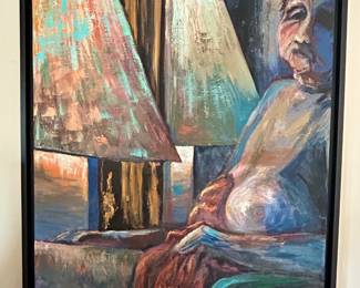 original oil on canvas