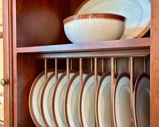 Mikasa china, service for 8 “Maywood”