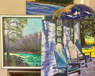 Original oils on canvas