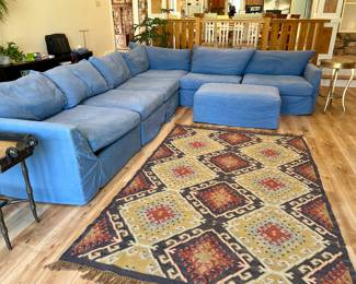 oversized sectional (approx 13’ by 10’)