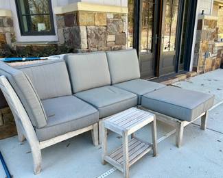 Country Casual teak sofa