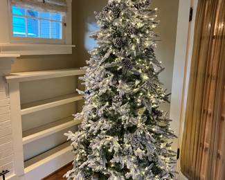 $90. Frosted Christmas Tree. Available during online shopping starting at 6pm on Wednesday per the instructions in the sale description.
