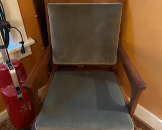 One of armchairs sold with the dining set.