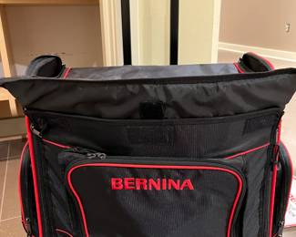 $200. Bernina Serger Trolley with wheels Retails for $530 new plus tax and shipping. Available during online shopping starting at 6pm on Wednesday per the instructions in the sale description.