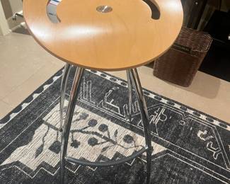 $260. Magis-Lyra bar stool from Italy. 17" diameter x 34"h. Available during online shopping starting at 6pm on Wednesday per the instructions in the sale description.