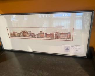 $140. Roma, Piazza Campo de Fiori 21.5" x 9.5"