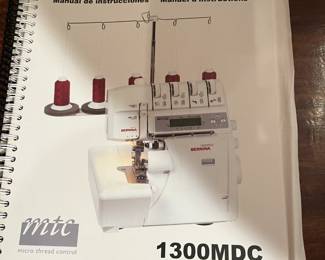 Bernina Overlocker/Serger manual