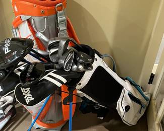 Ping golf clubs, golf shoes and golf bags all sold during in-person shopping only Friday and Saturday only.