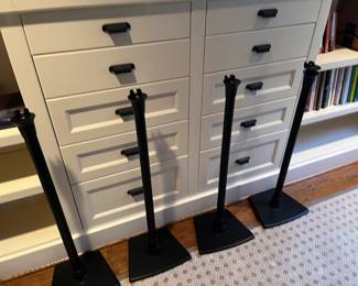 $60 a pair. One pair left of Sanus speaker stands meant for Sonos One speakers. 36"h.