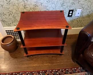 End table available during in-person shopping Friday and Saturday.