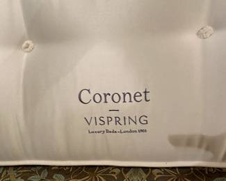 label on mattress set.