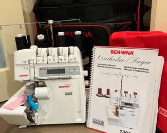 $540. Bernina 1300 MDC overlock serger Retails for $2,000 plus tax and shipping. Available during online shopping starting at 6pm on Wednesday per the instructions in the sale description.