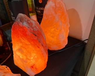 (2) Salt Lamps