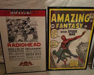 Posters in frames or canvas wrapped for $10 or less!