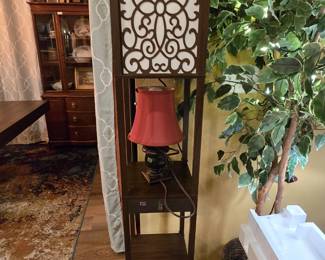 Large lamp $7.50, small $2