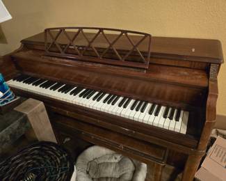 Antique stand up piano - free!!