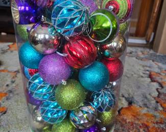 Lots of Christmas ornaments, large garlands, etc all priced to move!