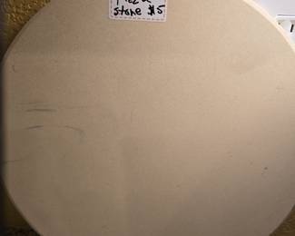Pizza stone for grilling - $5!