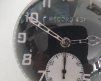 Black Dial Ball Clock (whoops, not a great pic!)
