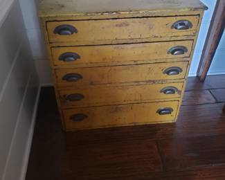 Distressed chest