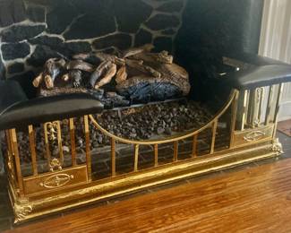 Antique Brass Fender-Bench