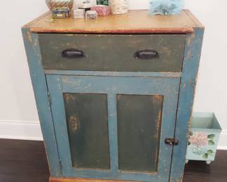 Vintage Distressed Cabinet