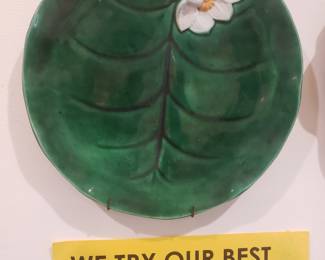 Lily Pad Antique Majolica by George Jones
