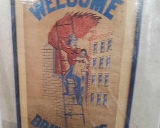 "Brave Boys" Vintage Poster