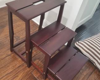 Folding Library Steps