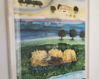 Three Paintings by Mike Smith, listed