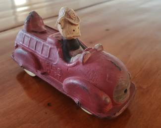 Disney Mickey Mouse, Duck Fire Truck, ca. 1930