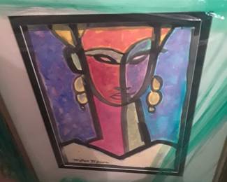 Tolliver, original water color,$4500