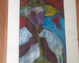 William Tolliver Boy with Horn $2000