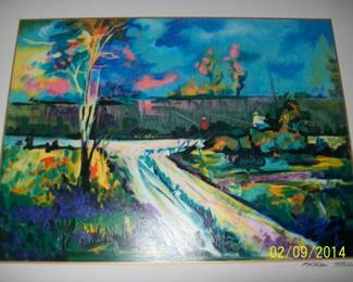 Ketchen Fish, artist signed $2500