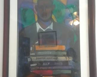 Books, estate signed print $150