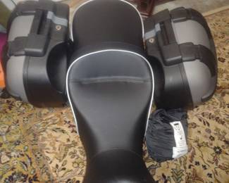BMW motorcycle seat